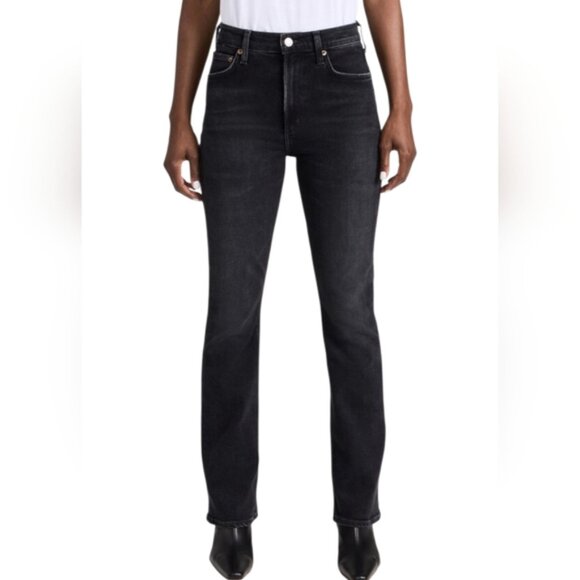 Agolde Nico High Rise Slim Fit Jeans Size 26 - Picture 2 of 15